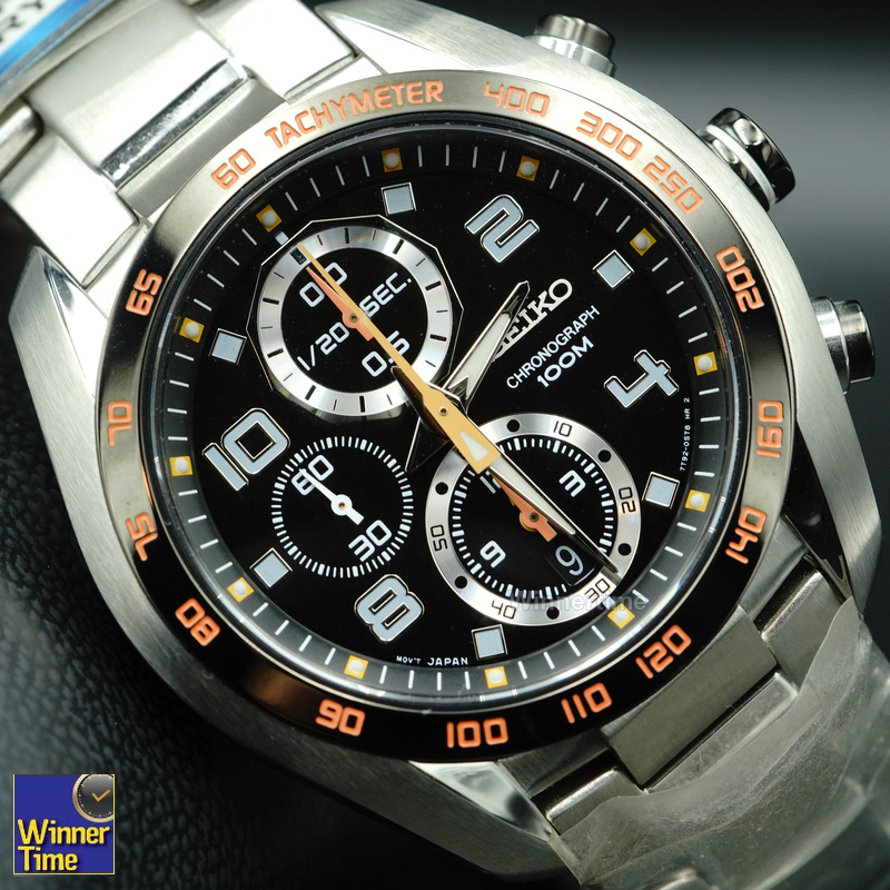 นาฬิกาผู้ชายSeiko Criteria Chronograph Sapphire รุ่น SNDD37P1