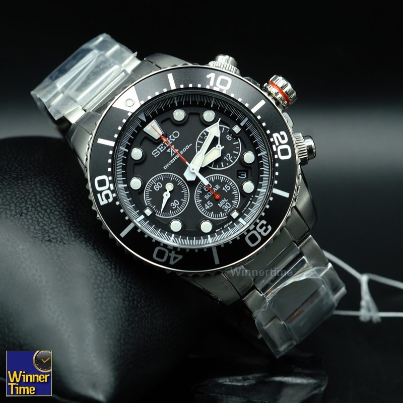 Seiko Solar Chronograph Diver's 200M รุ่น SSC779P1,SSC779P,SSC779
