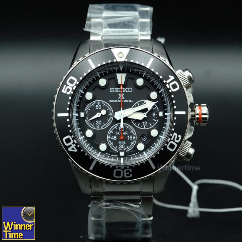 Seiko Solar Chronograph Diver's 200M รุ่น SSC779P1,SSC779P,SSC779