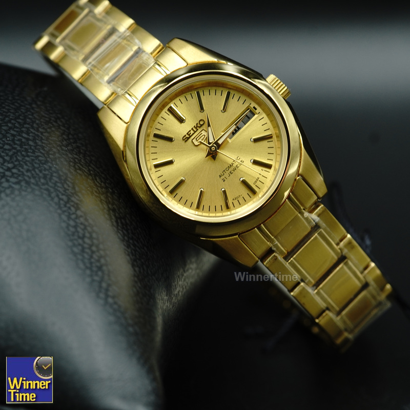 นาฬิกาข้อมือผู้หญิง Seiko 5 Automatic 21 Jewels รุ่น SYMK20K1,SYMK20K,SYMK20