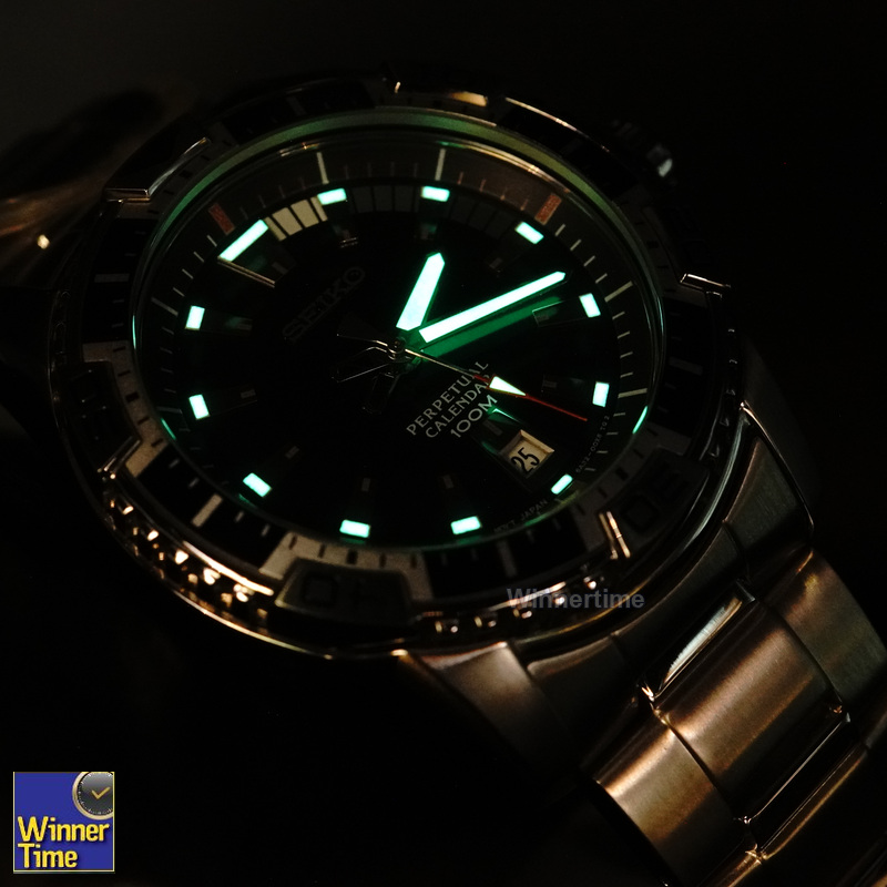 นาฬิกา SEIKO Criteria Perpetual Calendar รุ่น SNQ109P1