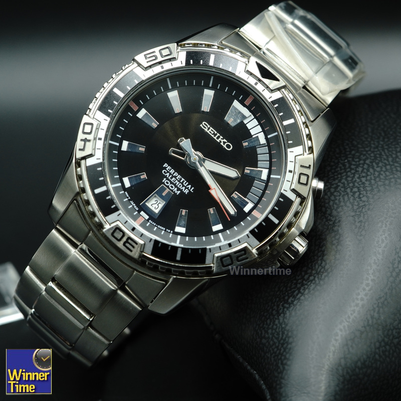 นาฬิกา SEIKO Criteria Perpetual Calendar รุ่น SNQ109P1