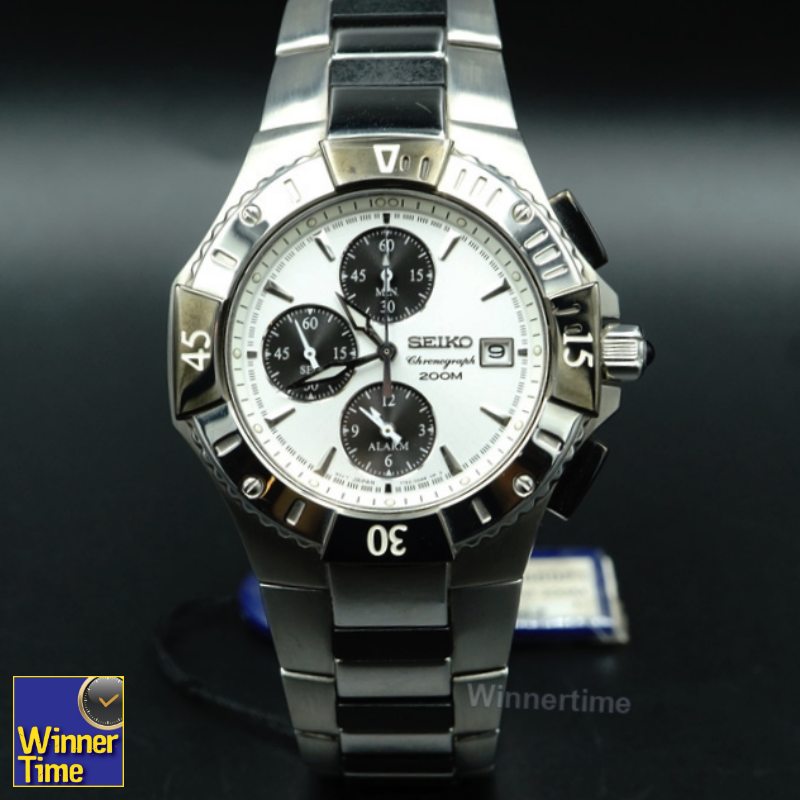 นาฬิกา SEIKO Chronograph Alarm รุ่น SNA569P1