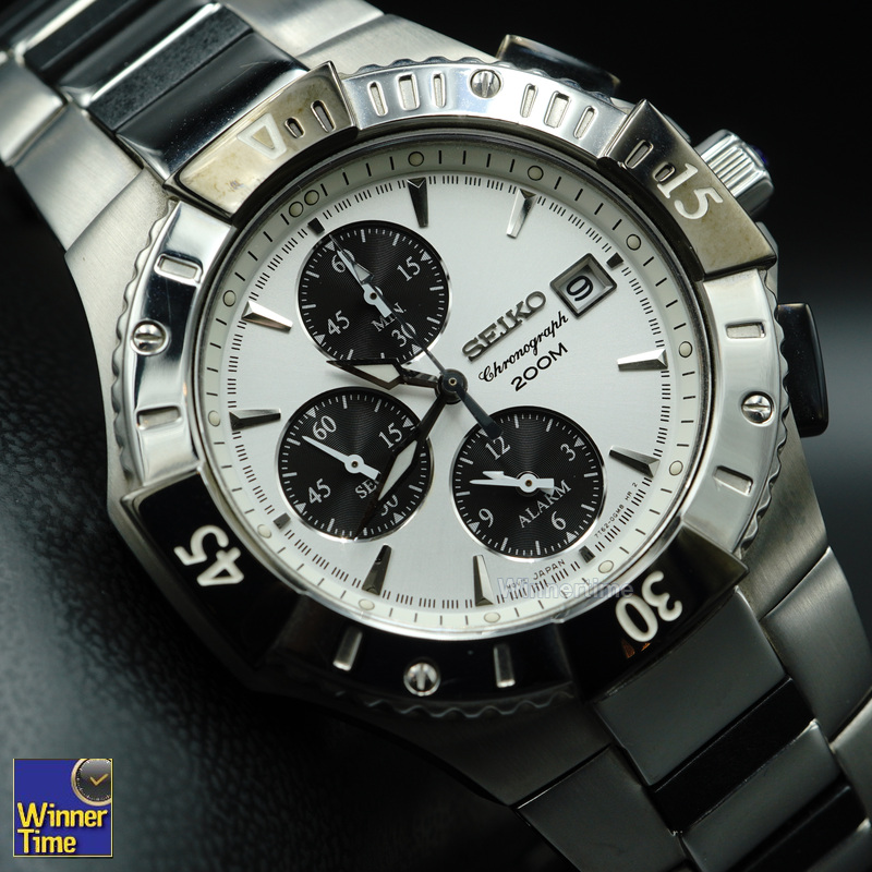 นาฬิกา SEIKO Chronograph Alarm รุ่น SNA569P1
