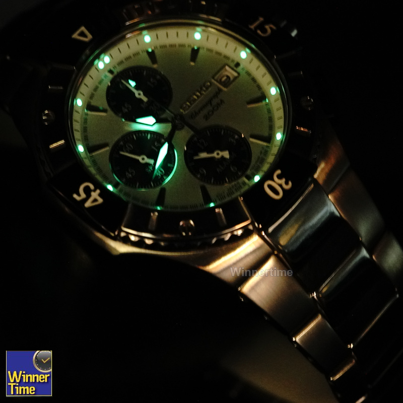 นาฬิกา SEIKO Chronograph Alarm รุ่น SNA569P1