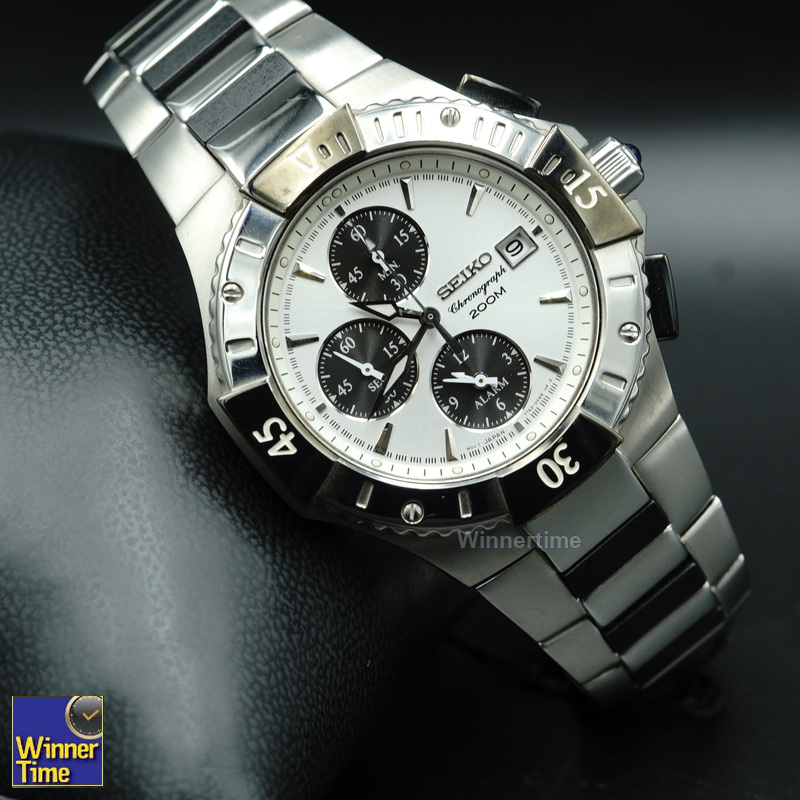 นาฬิกา SEIKO Chronograph Alarm รุ่น SNA569P1