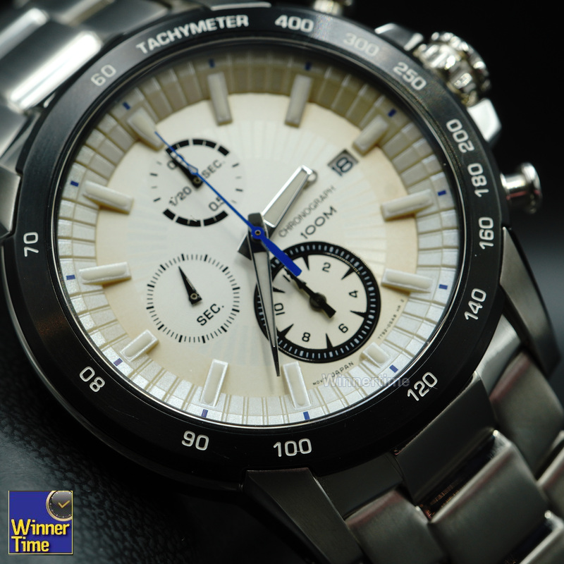 นาฬิกา SEIKO Criteria Chronograph รุ่น SNDC73P1