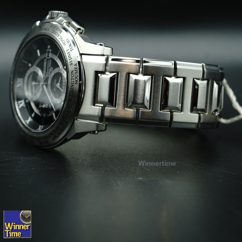 นาฬิกา SEIKO Premier World Timer Alarm รุ่น SPL009P1