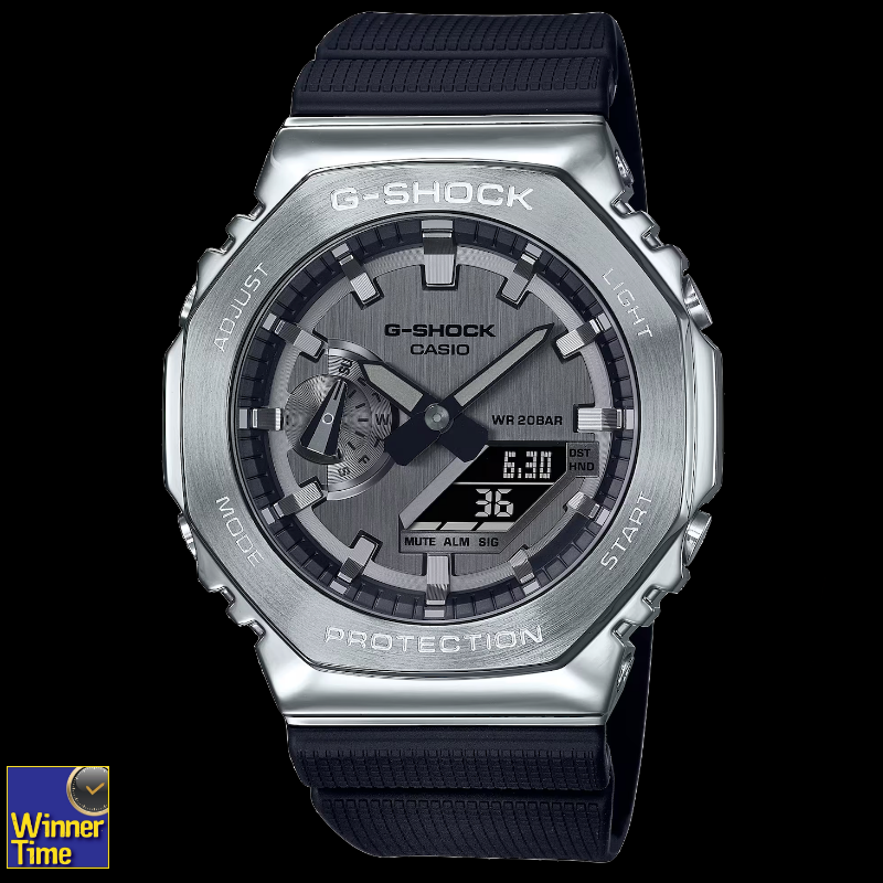 นาฬิกา CASIO G-SHOCK G-STEEL ซีรีส์ GM-2100 รุ่น GM-2100-1ADR