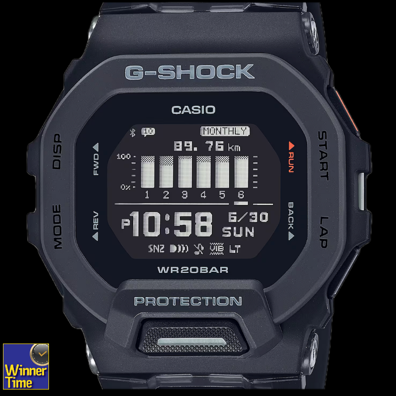 นาฬิกา CASIO G-SHOCK G-SQUAD ซีรีส์ GBD-200 รุ่น GBD-200-1DR