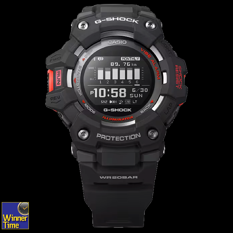 นาฬิกา CASIO G-SHOCK G-SQUAD ซีรีส์ GBD-100 รุ่น GBD-100-1DR