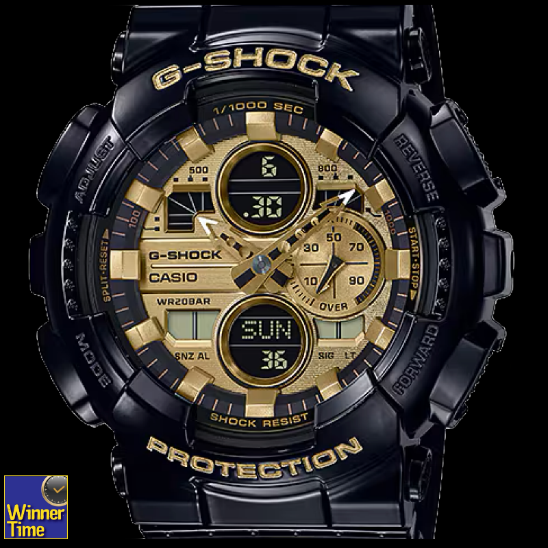 นาฬิกา CASIO G-SHOCK อะนาล็อก-ดิจิตอล GA-140 SERIES รุ่น GA-140GB-1A1DR