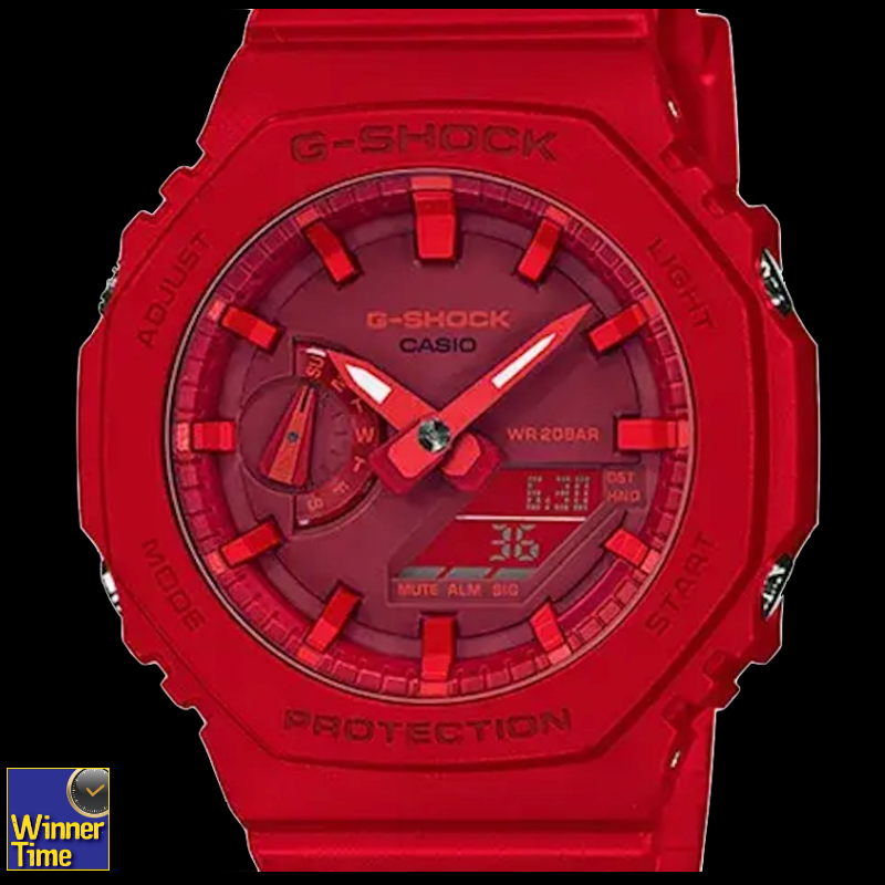 นาฬิกา CASIO G-SHOCK อะนาล็อก-ดิจิตอล ซีรีส์ 2100 รุ่น GA-2100-4ADR