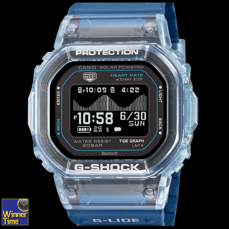 นาฬิกา CASIO G-SHOCK G-LIDE ซีรีส์ GBX-H5600 รุ่น GBX-H5600-2DR