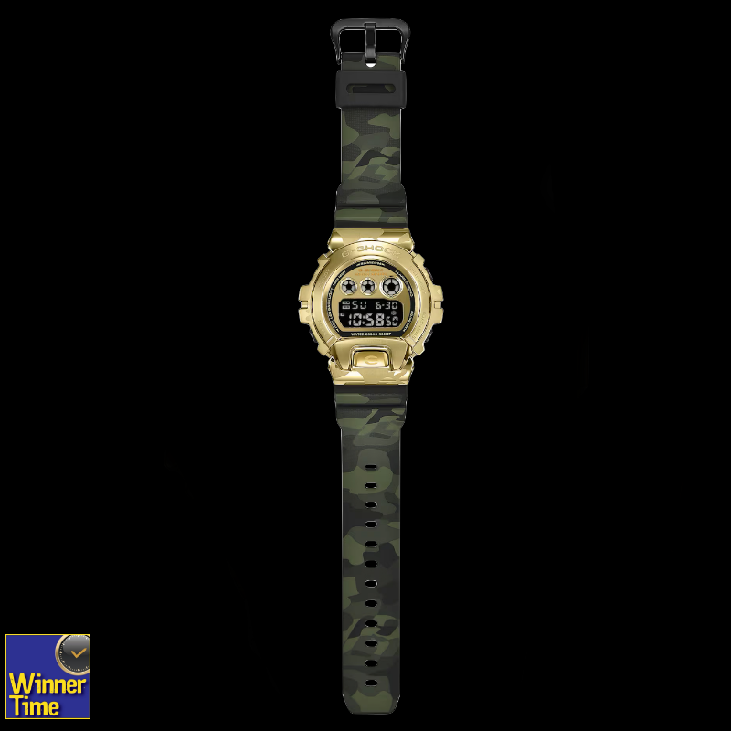 นาฬิกา CASIO G-SHOCK ดิจิตอล ซีรีส์ 6900 METAL COVERED รุ่น GM-6900CMG-3DR