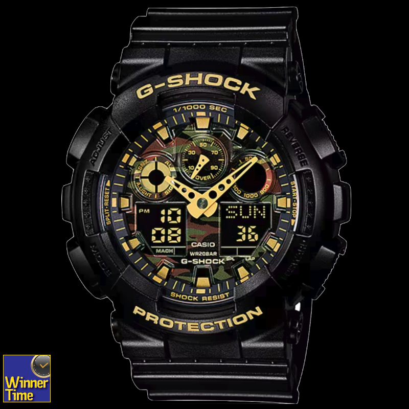 นาฬิกา CASIO G-SHOCK มาตรฐานเรือนทนทาน รุ่น GA-100CF-1A9DR