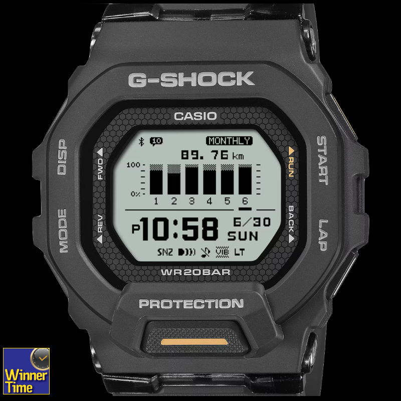 นาฬิกา CASIO G-SHOCK G-SQUAD รุ่น GBD-200-1A1DR
