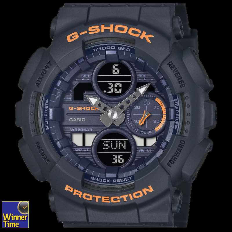นาฬิกา CASIO G-SHOCK มาตรฐานเรือนทนทาน รุ่น GMA-S140-2A2DR