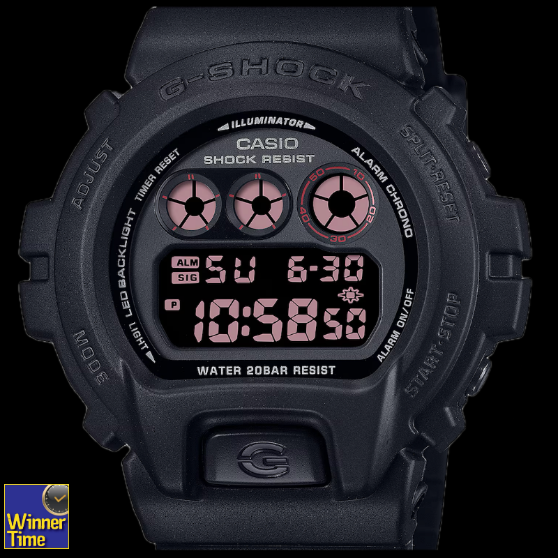 นาฬิกา CASIO G-SHOCK  ดิจิตอล ซีรีส์ 6900 มาตรฐานเรือนทนทาน รุ่น DW-6900UMS-1DR
