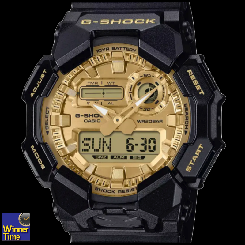 นาฬิกา CASIO G-SHOCK มาตรฐานเรือนทนทาน รุ่น GA-010GGB-1A9DR
