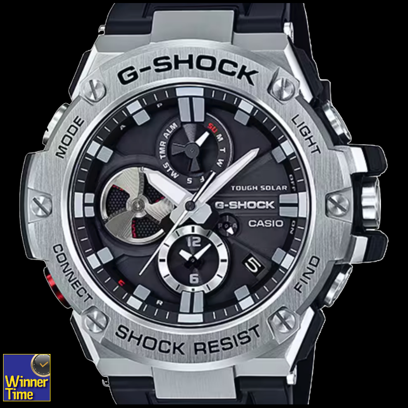 นาฬิกา CASIO G-SHOCK G-STEEL ซีรีส์ GST-B100 รุ่น GST-B100-1ADR