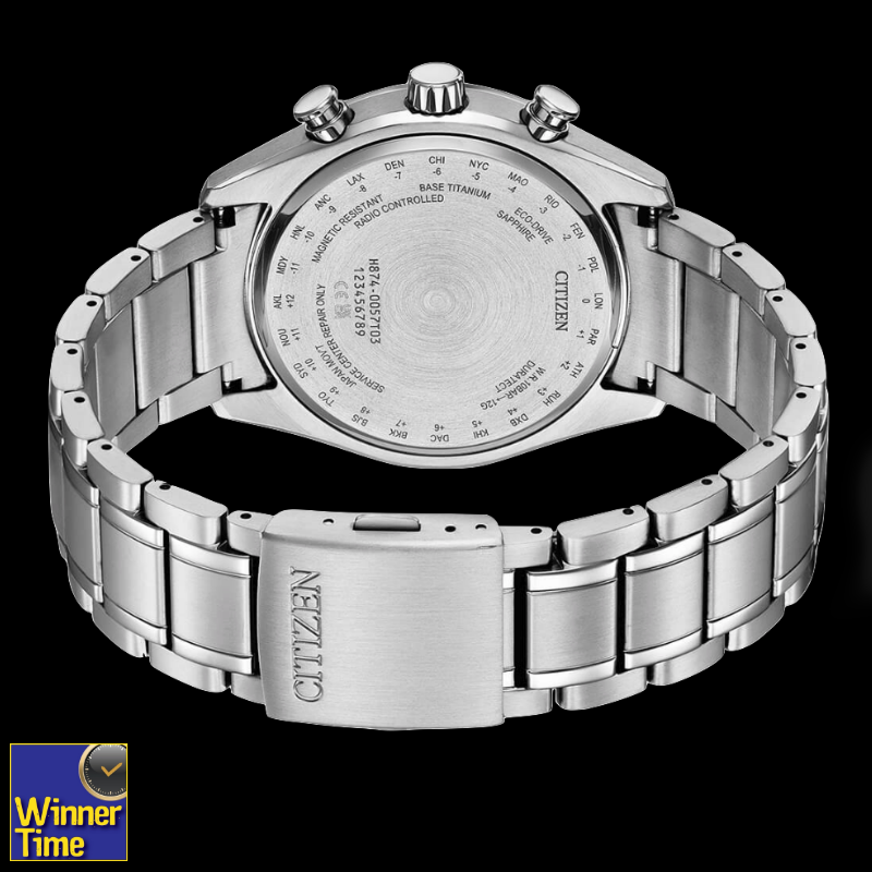 นาฬิกา CITIZEN Eco-Drive Tsuki-yomi Moon Phase รุ่น BY1010-81X