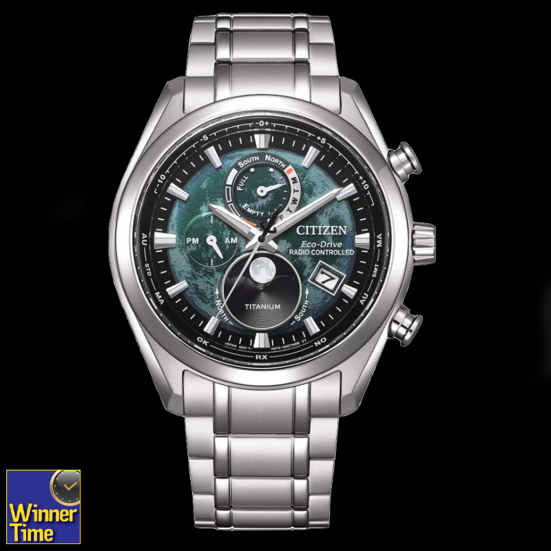 นาฬิกา CITIZEN Eco-Drive Tsuki-yomi Moon Phase รุ่น BY1010-81X