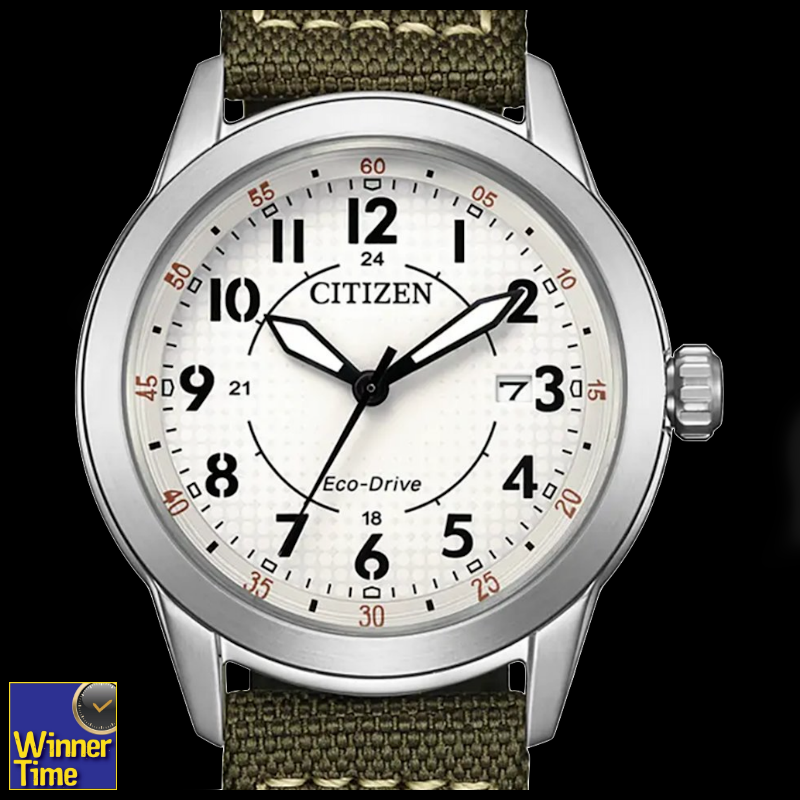 นาฬิกา CITIZEN Eco-Drive Field Watch รุ่น AW1870-08A