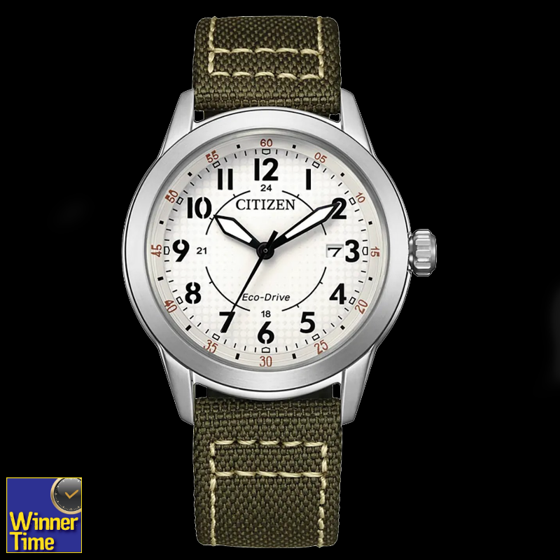 นาฬิกา CITIZEN Eco-Drive Field Watch รุ่น AW1870-08A