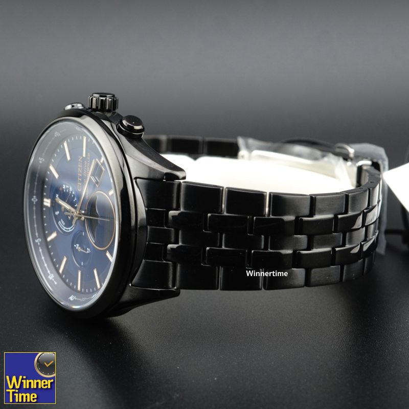 นาฬิกา CITIZEN Eco-Drive Radio-Controlled Moon Phase รุ่น BY1035-56L