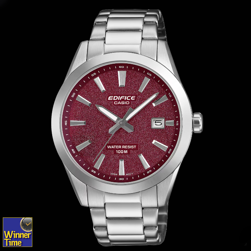 นาฬิกา CASIO EDIFICE เข็มอะนาล็อก 3 เข็ม รุ่น EFV-160D-4AVDF