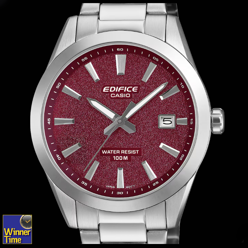 นาฬิกา CASIO EDIFICE เข็มอะนาล็อก 3 เข็ม รุ่น EFV-160D-4AVDF