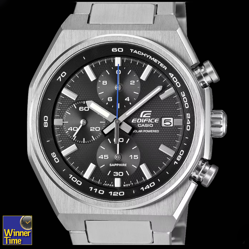 นาฬิกา CASIO EDIFICE โครโนกราฟพลังงานแสงอาทิตย์ รุ่น EFS-S660D-1ADF