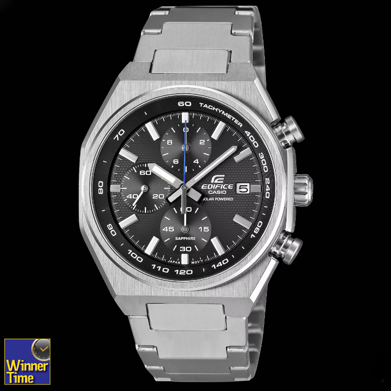 นาฬิกา CASIO EDIFICE โครโนกราฟพลังงานแสงอาทิตย์ รุ่น EFS-S660D-1ADF