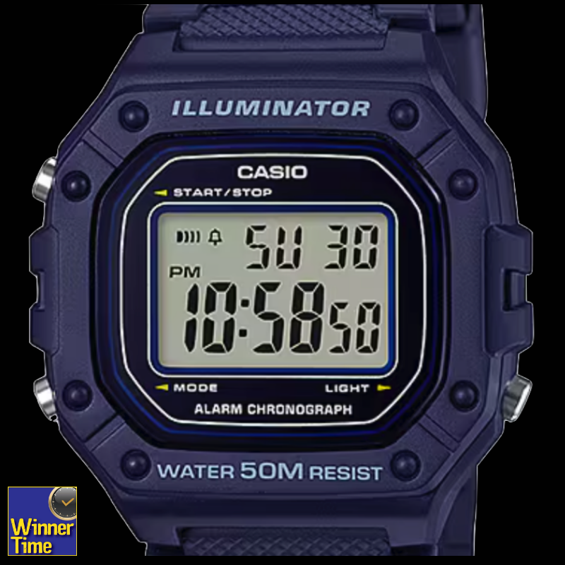 CASIO รุ่น W-218H-2AV
