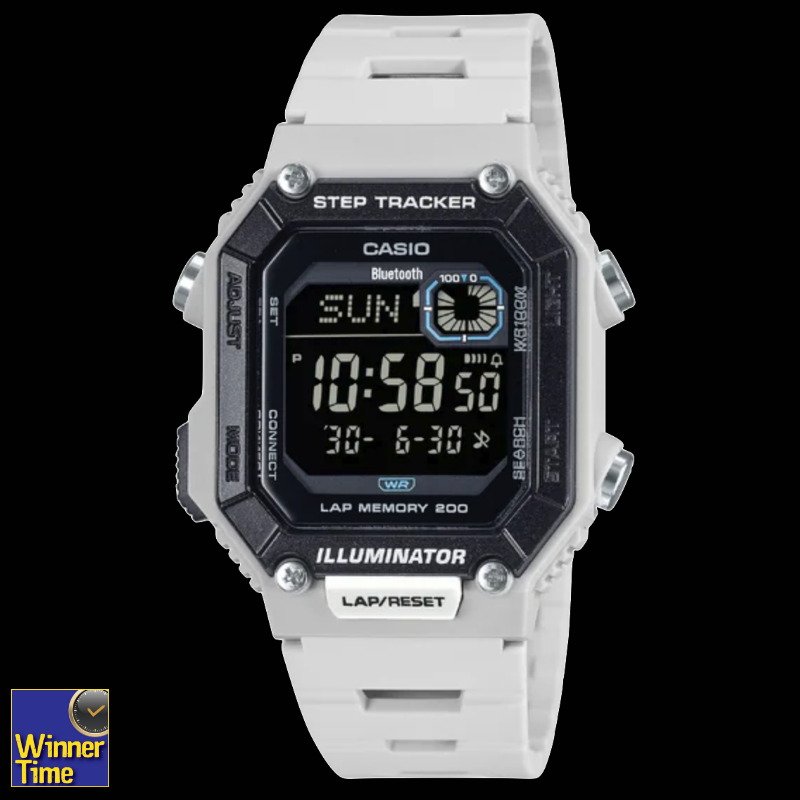 นาฬิกาCASIO ดิจิตอล รุ่น WS-B1000-8BVDF 