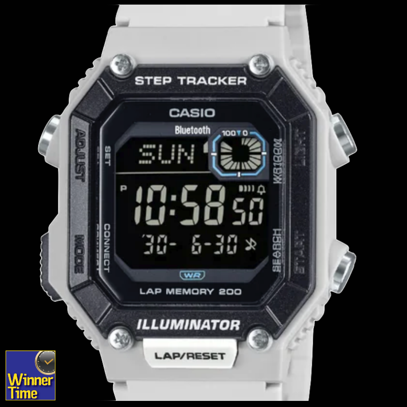 นาฬิกาCASIO ดิจิตอล รุ่น WS-B1000-8BVDF&nbsp;