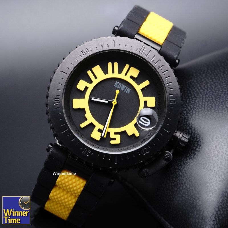 นาฬิกาEDWIN Quartz Bonded Silicone LimitedEdition รุ่น E1012-02
