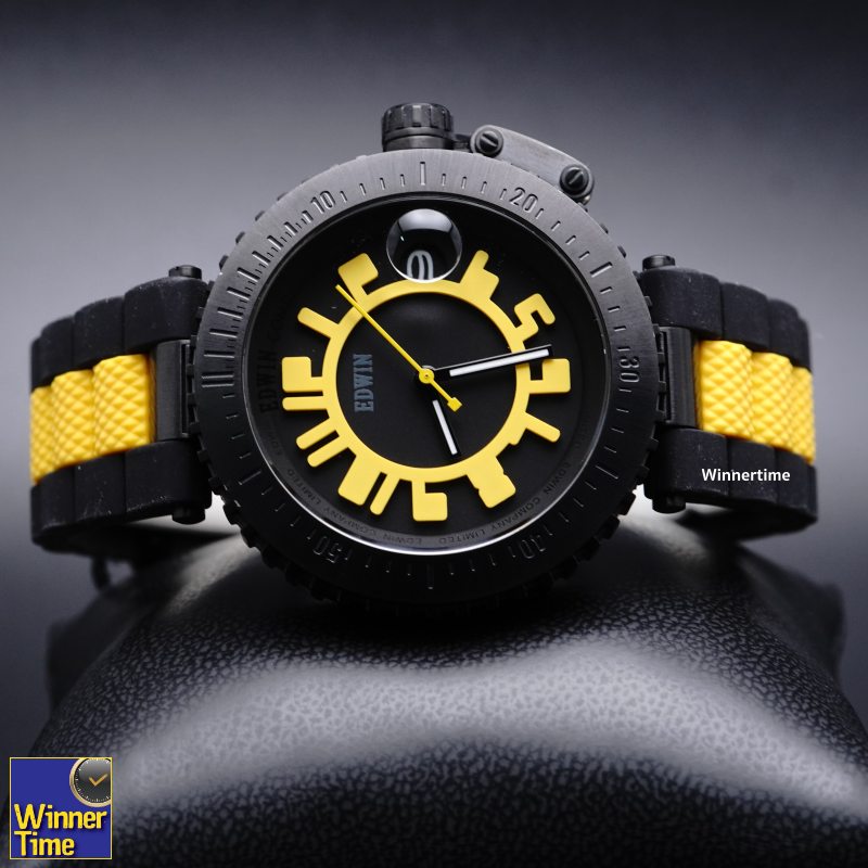 นาฬิกาEDWIN Quartz Bonded Silicone LimitedEdition รุ่น E1012-02