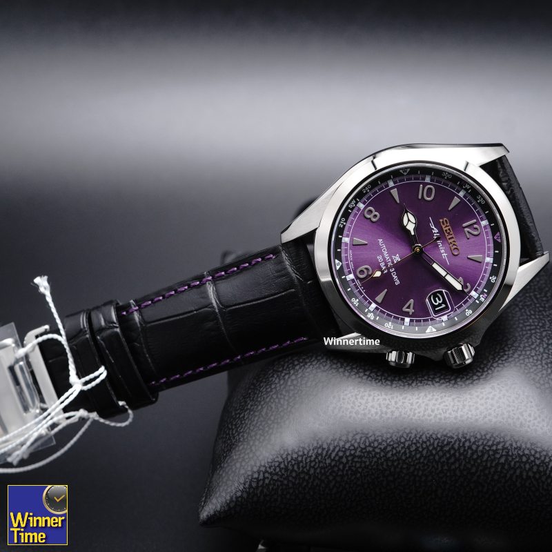 นาฬิกาข้อมือผู้ชาย 145th Anniversary Prospex Alpinist Mechanical Limited Edition รุ่น HBC006J สีม่วง
