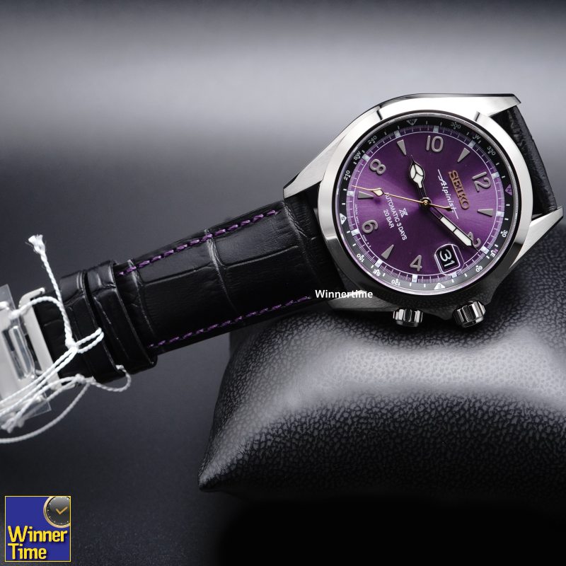 นาฬิกาข้อมือผู้ชาย 145th Anniversary Prospex Alpinist Mechanical Limited Edition รุ่น HBC006J สีม่วง