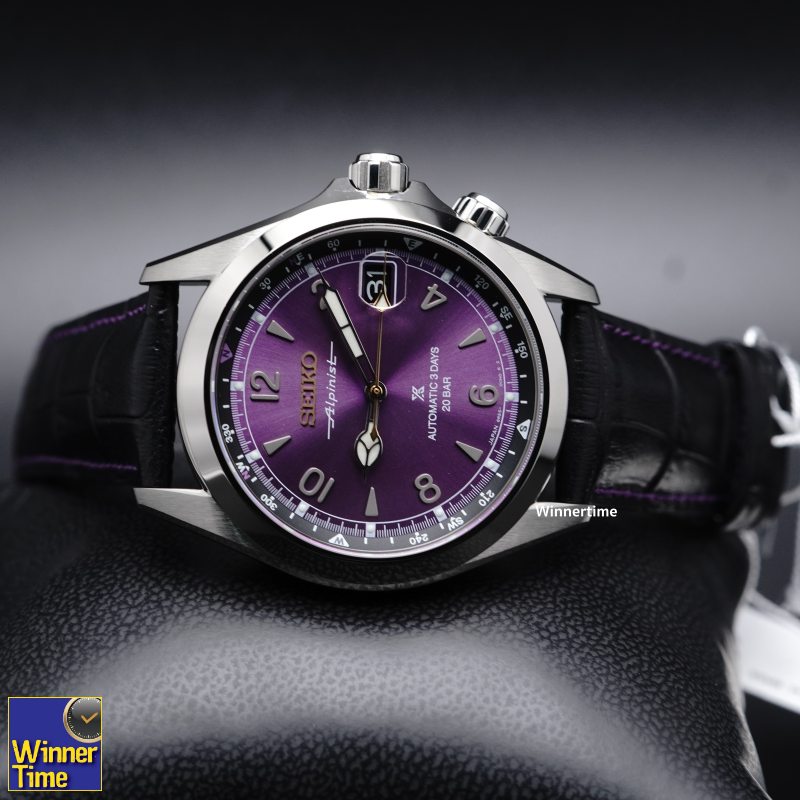 นาฬิกาข้อมือผู้ชาย 145th Anniversary Prospex Alpinist Mechanical Limited Edition รุ่น HBC006J สีม่วง