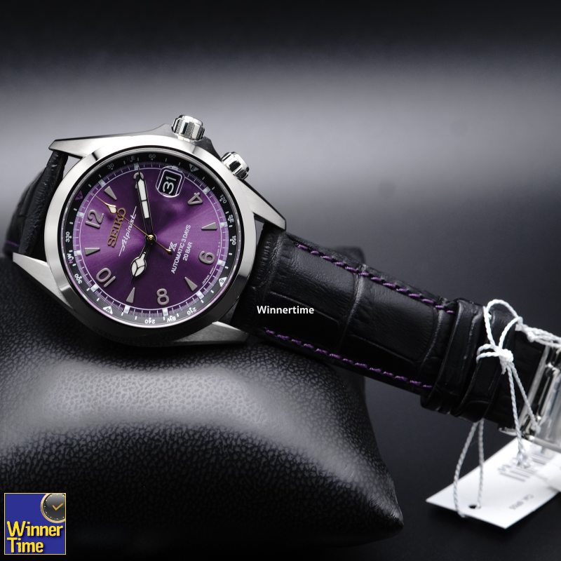 นาฬิกาข้อมือผู้ชาย 145th Anniversary Prospex Alpinist Mechanical Limited Edition รุ่น HBC006J สีม่วง
