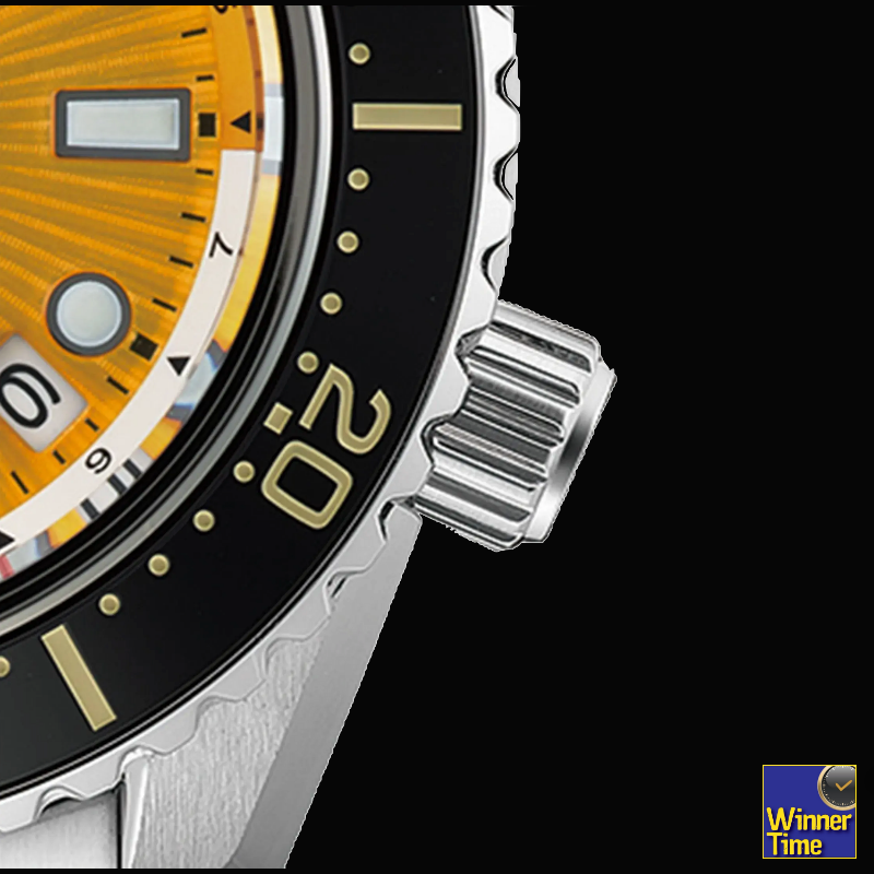 นาฬิกาข้อมือผู้ชาย SEIKO Prospex 1968 Heritage Diver's GMT “The Night of Siam” Limited Edition รุ่น SPB487J