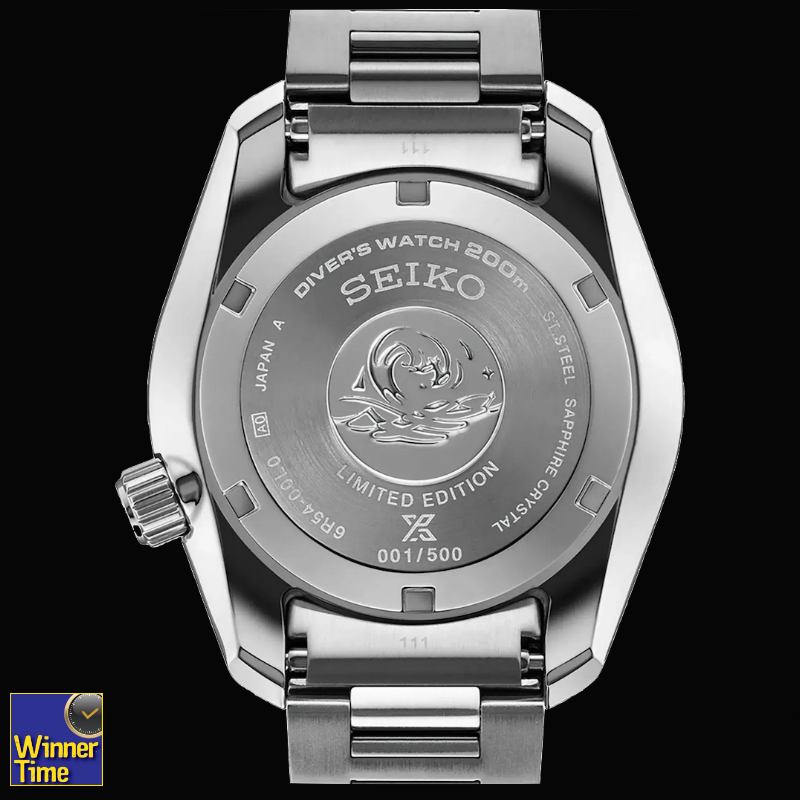 นาฬิกาข้อมือผู้ชาย SEIKO Prospex 1968 Heritage Diver's GMT “The Night of Siam” Limited Edition รุ่น SPB487J
