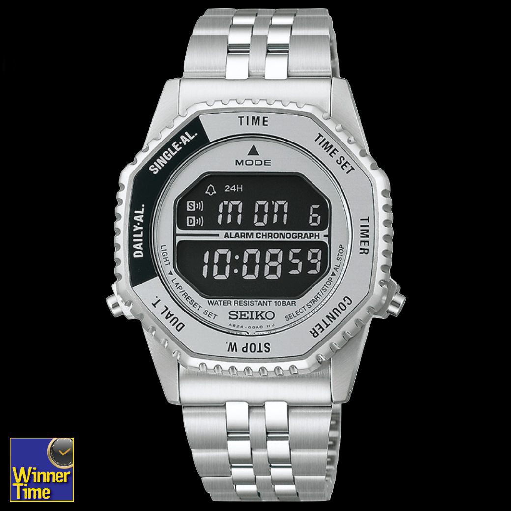 นาฬิกาข้อมือ SEIKO Digital Quartz Rotocall รุ่น HFL002P,HFL002P1,HFL002