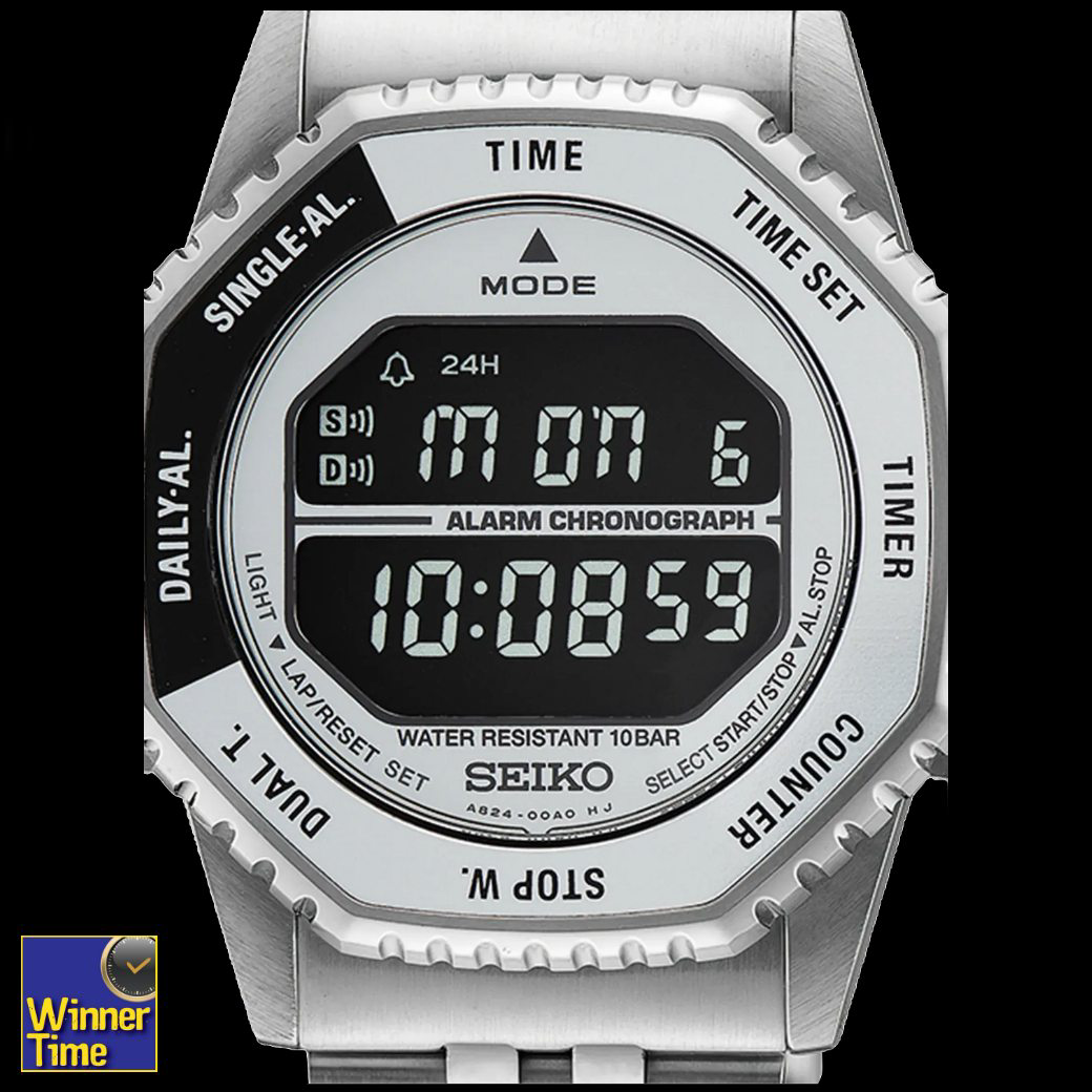นาฬิกาข้อมือ SEIKO Digital Quartz Rotocall รุ่น HFL002P,HFL002P1,HFL002