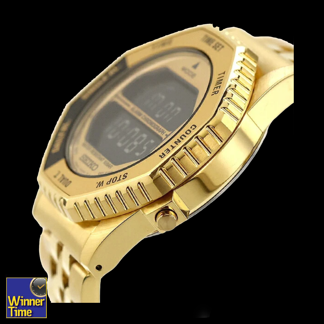 นาฬิกาข้อมือ SEIKO Digital Quartz Rotocall รุ่น HFL003P,HFL003P1,HFL003