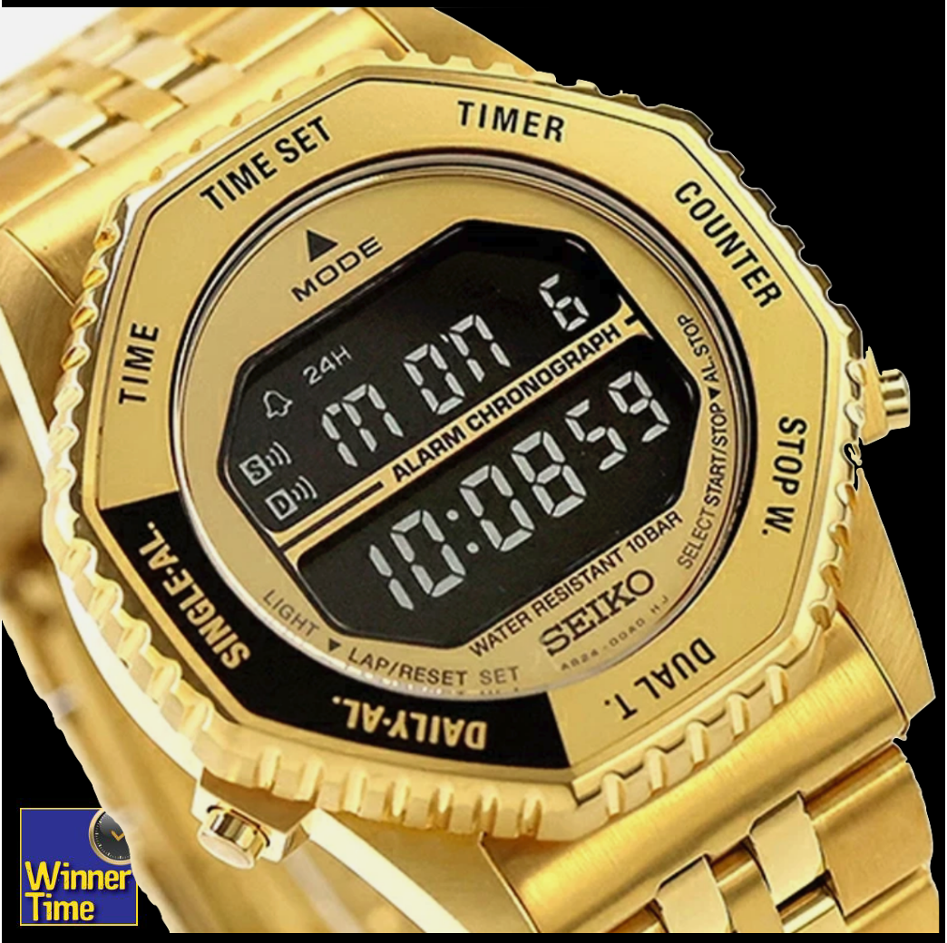 นาฬิกาข้อมือ SEIKO Digital Quartz Rotocall รุ่น HFL003P,HFL003P1,HFL003