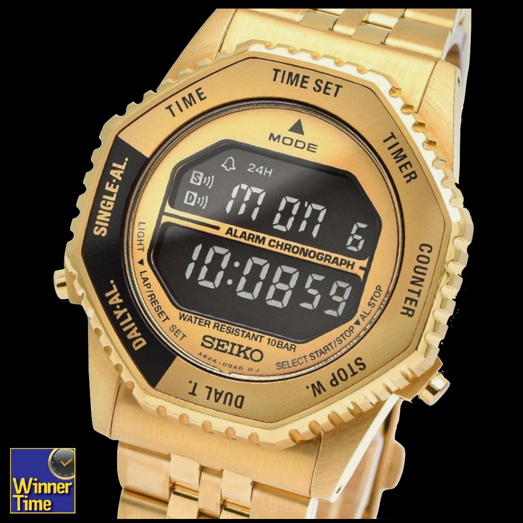 นาฬิกาข้อมือ SEIKO Digital Quartz Rotocall รุ่น HFL003P,HFL003P1,HFL003